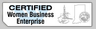 Worrell Corporation is certified as a Women Business Enterprise (WBE) by the City of Indianapoils and the State of Indiana!